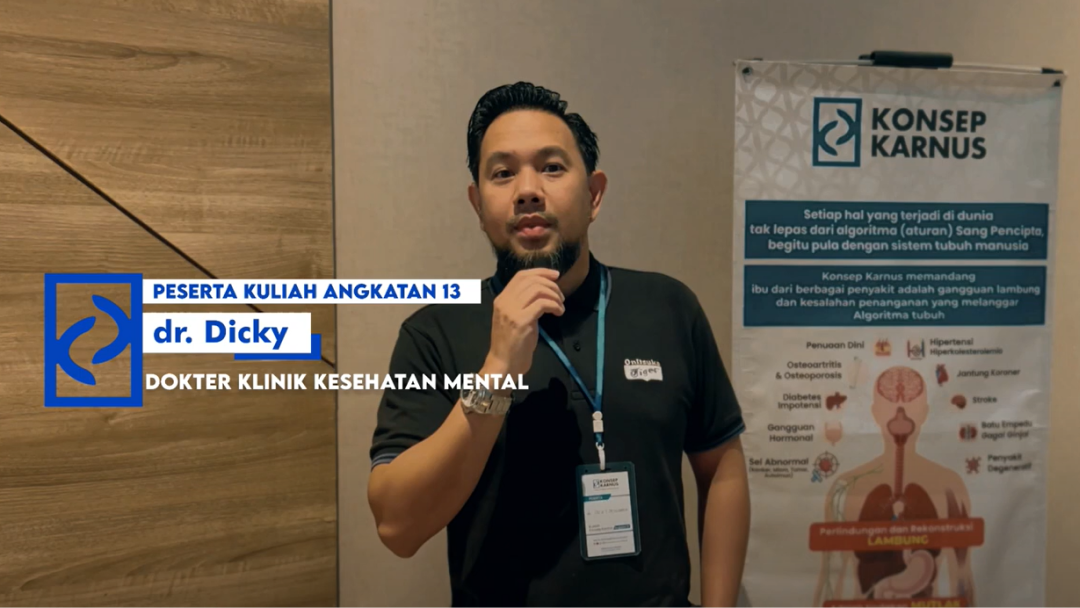 Dokter Belajar Konsep Karnus Untuk Kesehatan Mental